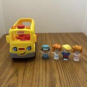 Fisher Price Little People Sit with Me Lights and Sounds School Bus - Working
